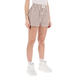 striped pajama shorts