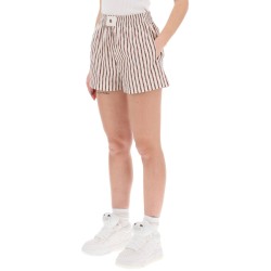 striped pajama shorts