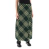 maxi kilt with check pattern