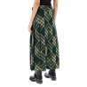 maxi kilt with check pattern