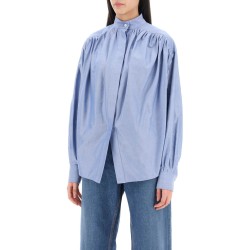 oxford egg-shaped oxford shirt