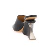 wedge heel mules with jug design