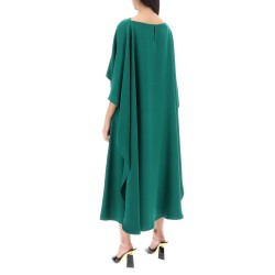 cady couture cape dress in