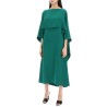 cady couture cape dress in