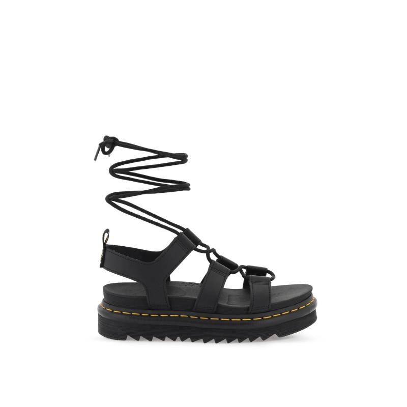 nartilla hydro leather gladiator sandals