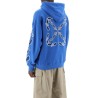 hooded sweatshirt with arrow band