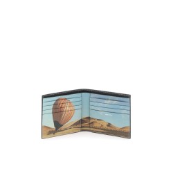 signature stripe balloon wallet