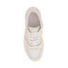 multicolored smooth leather sneakers