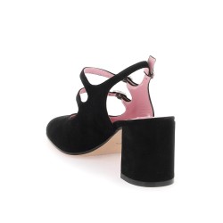 suede banana slingback mary jane