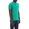 pique cotton polo shirt