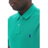 pique cotton polo shirt