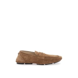 calf suede driver shoe