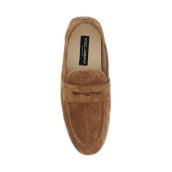 calf suede driver shoe