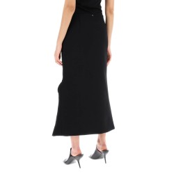 "adelfi midi skirt with