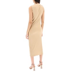 midi nuble dress with knot