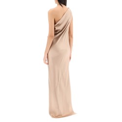 "silk satin opera dress"