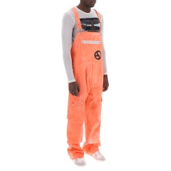 cotton overalls with studs