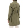 double-breasted trench coat for