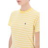 striped crewneck t-shirt