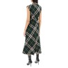 ered wool midi dress