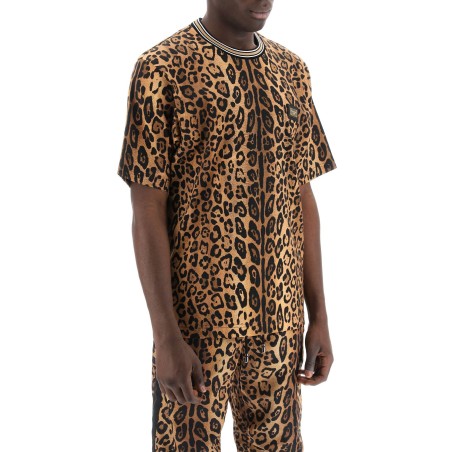 leopard print t-shirt with