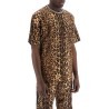 leopard print t-shirt with