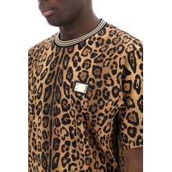 leopard print t-shirt with