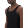 "ribbed slim shoulder tank top