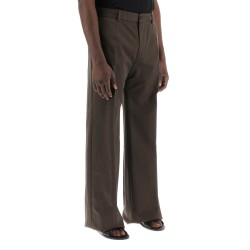 tailored cotton trousers for men