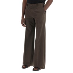 tailored cotton trousers for men