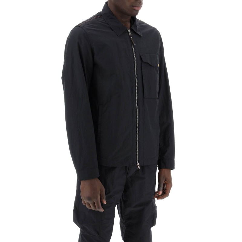 "rayner overshirt in nylon