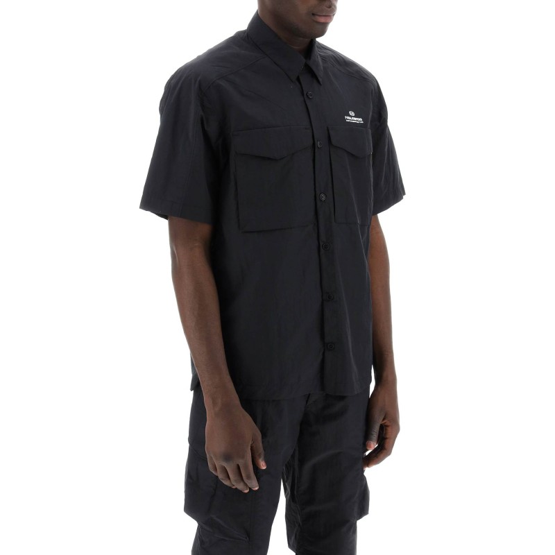 pete nylon poplin shirt in