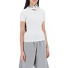 "triple collar t-shirt with