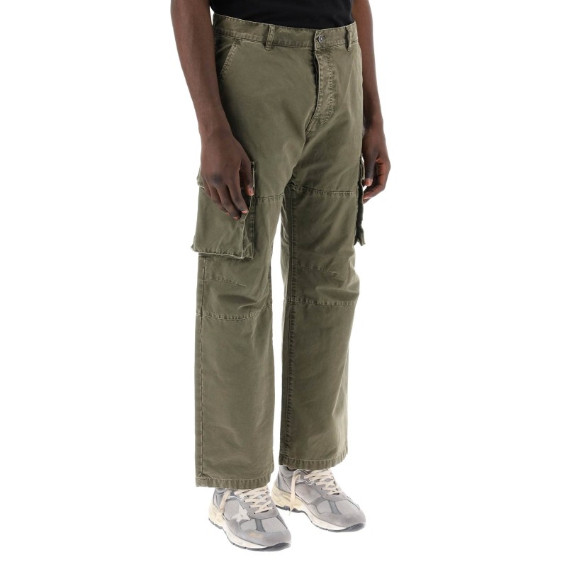 cargo canvas pants for men