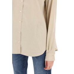 "signature crinkled fabric shirt