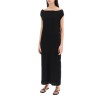 long organic cotton martial dress in 9