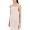 "striped sleeveless dress et