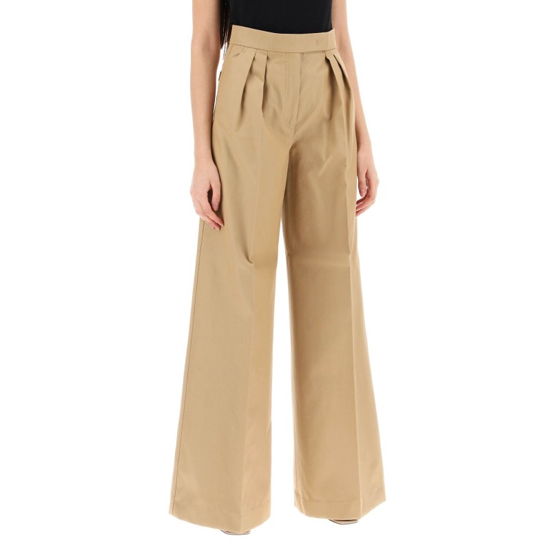 wide leg cropped pants