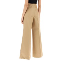 wide leg cropped pants