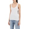 "ribbed jersey tank top with