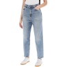 organic denim tapered jeans