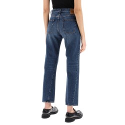 twisted seam slim jeans