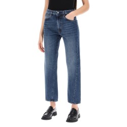 twisted seam slim jeans