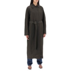 lightweight linen blend coat