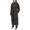 lightweight linen blend coat