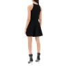 "mini knitted skater dress