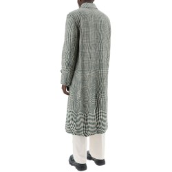 houndstooth car coat with