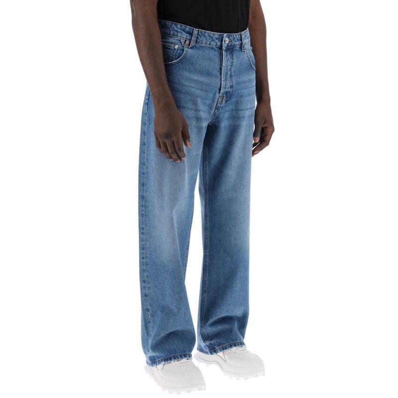 large denim jeans from nimes