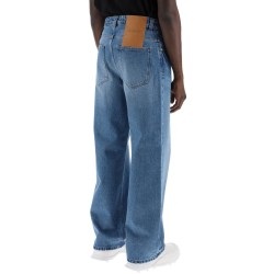 large denim jeans from nimes