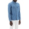 denim western shirt for men